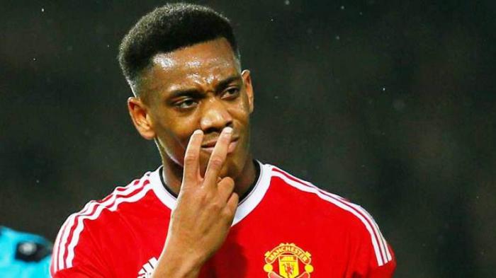 Pemain Manchester United, Anthony Martial.