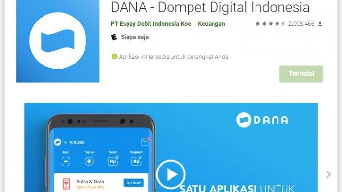 7 Aplikasi Penghasil Saldo DANA Tanpa Deposit - Tribunjateng.com