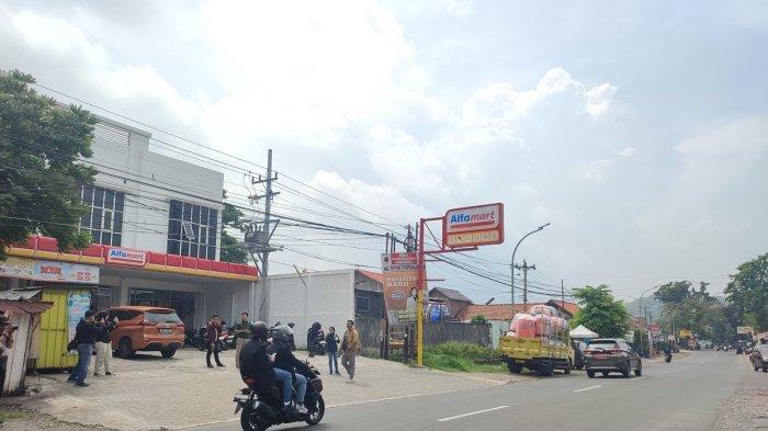 Inilah lokasi penembakan korban versi polisi yang beralamat di Jalan Candi Penataran Raya, Ngaliyan, Kota Semarang, Selasa (26/11/2024). 
 