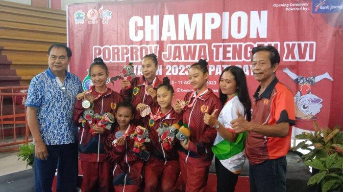 Porprov Jateng 2023, Senam Ritmik Sumbang Dua Perak dan Dua Perunggu