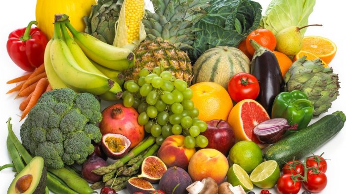 buah dan sayur