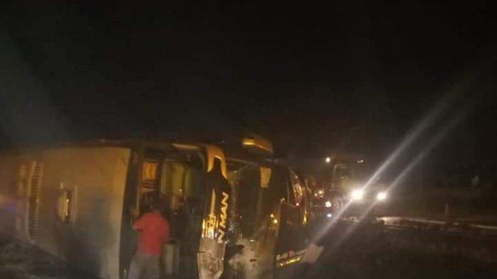 Tragedi di Tol Cipali: Bus Pariwisata SMP Batang Tewaskan 10 Penumpang, 25 Lainnya Luka-luka