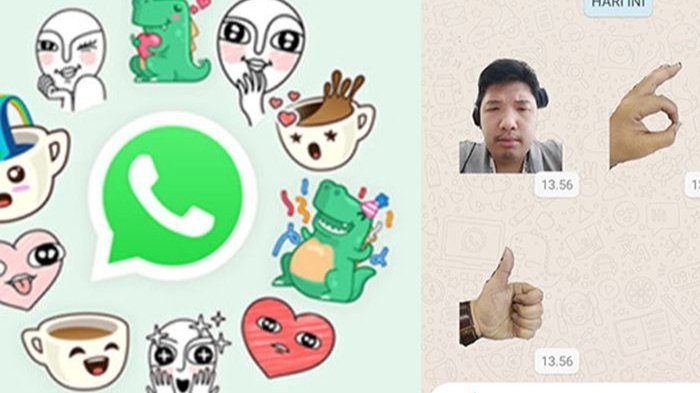 Cara Gampang Buat Stiker Lebaran WA WhatsApp Bergerak, Bisa Pakai Foto