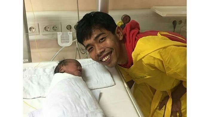 Dede Sunandar dan anak keduanya