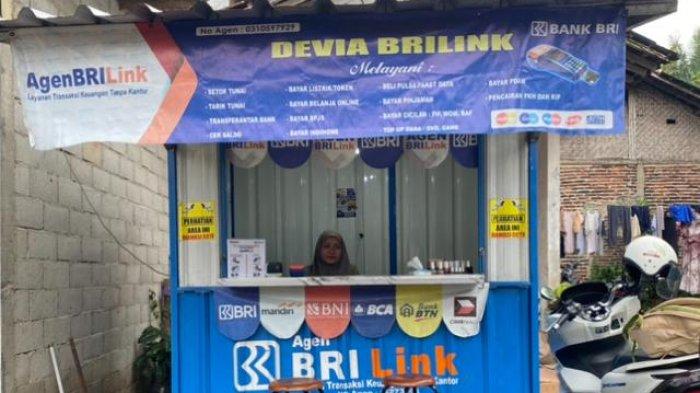 BRILINK : Gerai Agen BRILink Devia di Kedung Begal, Desa Meteseh, Kecamatan Boja, Kabupaten Kendal.