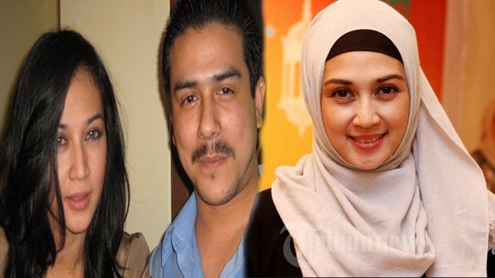 Dina Lorenza dan suami, Gathan Saleh Hilabi