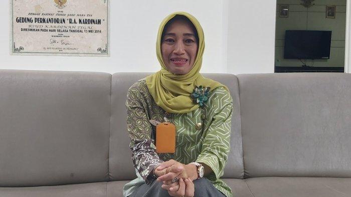 Plt Direktur RSUD Kardinah Kota Tegal, dr Lenny Harlina Herdha Santi.