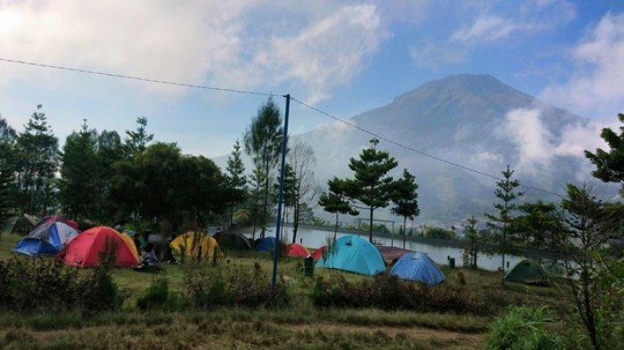 Embung Kledung yang terletak di Desa Kledung, Kecamatan Kledung, Kabupaten Temanggung.