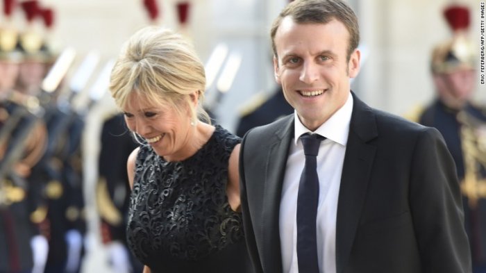 Macron dan istri