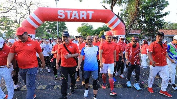 evaluasi tahap pertama program Sebuse 2023 di gedung Patra Graha, Sabtu (5/8/2023)