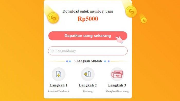 APK Aplikasi FunLuck Google Play Store - Menghasilkan Uang ke DANA
