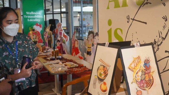 Global Cuisines Art Exhibition bertajuk “Aksarasa” pada Senin, 17 Juli 2023 lalu.