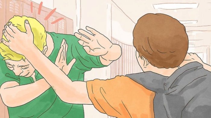 ILUSTRASI kasus perundungan.