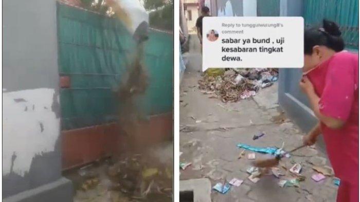 Viral Istri Oknum Polisi Buang Sampah Sembarangan dan Resahkan Warga, Diduga Karena Masalah Warisan