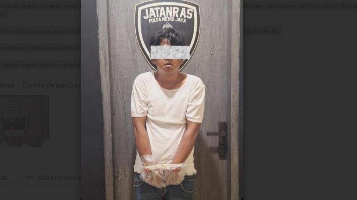 Pembunuh Janda yang Mayatnya Ditemukan Tanpa Kepala di Muara Baru Jakut Dibekuk Polisi. Pelaku pembunuhan tersebut diketahui bernama Fauzan Fahmi (FF). 