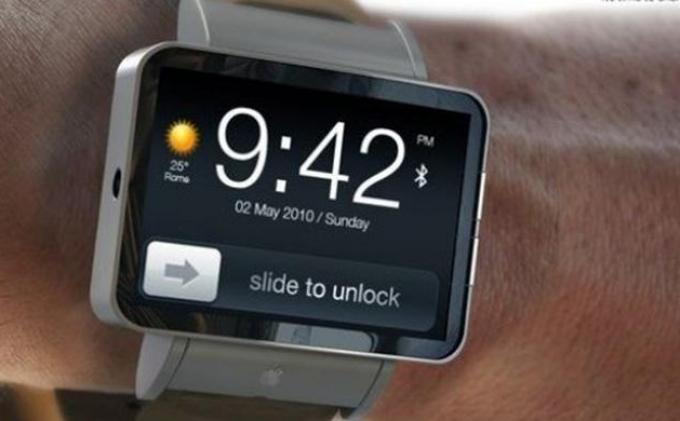 Ilustrasi jam tangan pintar Apple iWatch