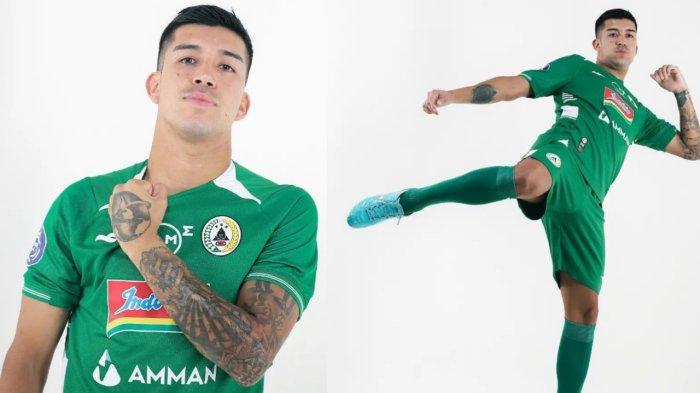 Jonathan Cantillana berseragam PSS Sleman