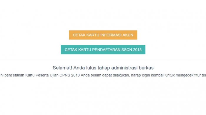 Kartu Peserta Ujian CPNS 2018. Simak cara download dan cetak kartu peserta ujian SKD CPNS