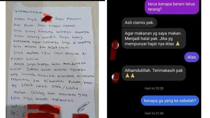 Surat curhatan anak rantau numpang makan di acara hajatan.