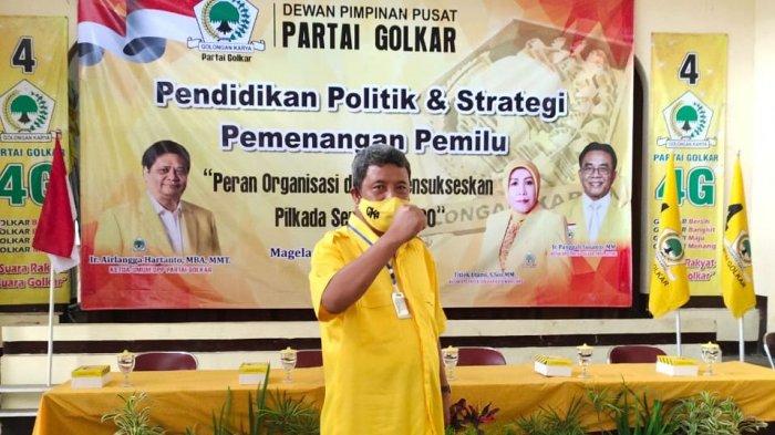 Ketua Bidang Pemenangan Pemilu Jateng dan DIY DPP Partai Golkar, M Iqbal Wibisono.