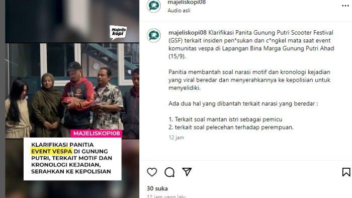 Unggahan Instagram @majeliskopi08