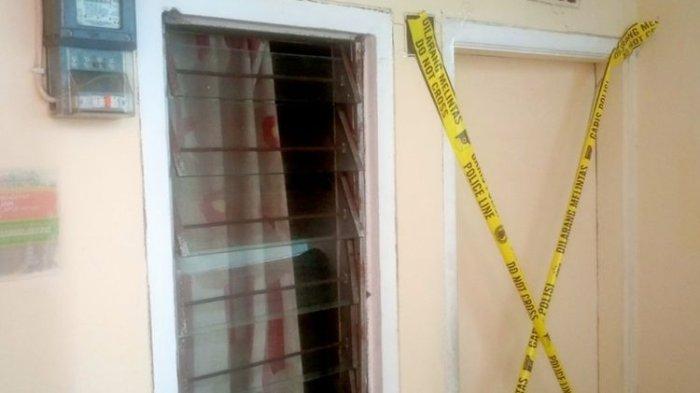 Lokasi bangunan kos di Jalan Sawojajar Gang 13 A, RT 01/ RW 03, Kota Malang, Jawa Timur yang diduga menjadi lokasi pembunuhan dan mutilasi dilakukan seorang terapis pijat berinisial AR.