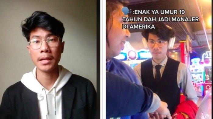 TikToker Luker Feller viral mengaku jadi manajer di Amerika bergaji Rp50 juta per bulan di umur 19 tahun