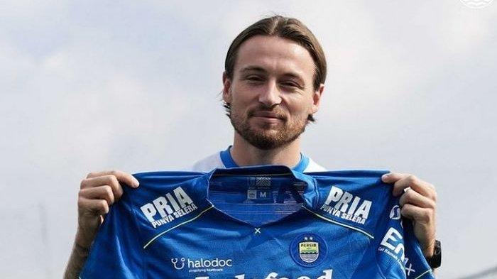 Marc Klok pemain Persib Bandung.