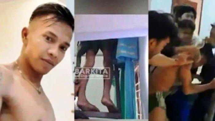 Indra Septiarman Si Pembunuh Gadis Penjual Gorengan Bonyok Usai Ditangkap di Atas Loteng 
