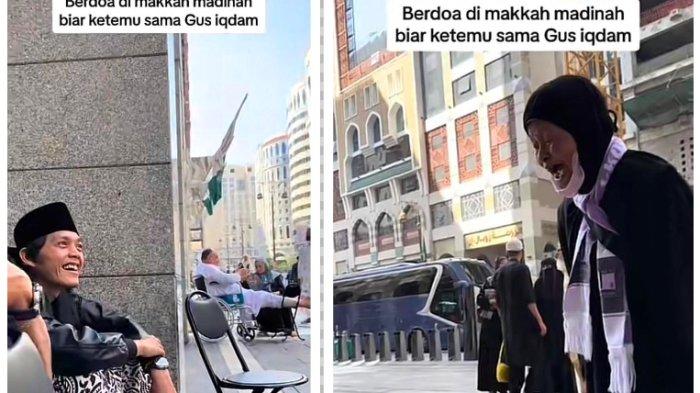 Nenek Marni bertemu Gus Iqdam saat umrah.