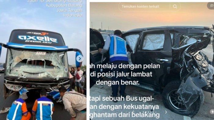 Klarifikasi PO Haryanto Dituding Kabur dan Tak Bertanggungjawan Usai Sopirnya Tabrak Pajero di Tol Batang