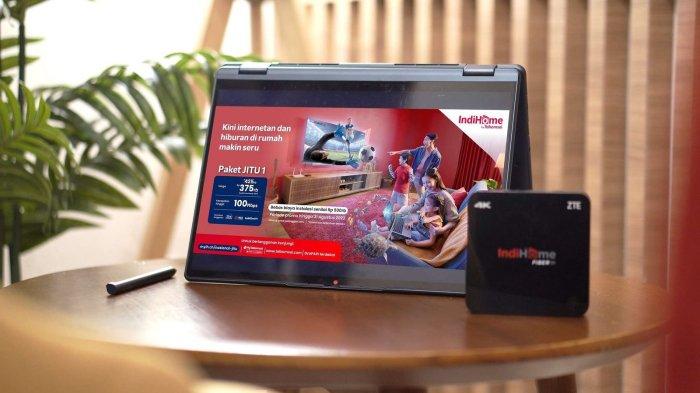 Paket JITU 1 menghadirkan layanan internet berkecepatan tinggi dengan harga terjangkau, yang menawarkan kecepatan hingga 100 Mbps untuk mendukung pengalaman digital tanpa batas bagi keluarga yang melakukan berbagai aktivitas digital di rumah.