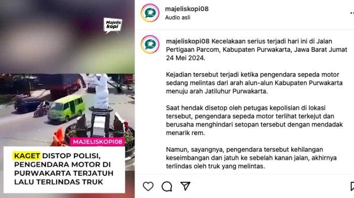 Unggahan Instagram Majelis Kopi