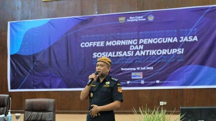 Perkuat Intergritas dalam Pelayanan, Bea Cukai Tanjung Emas Sosialisasi ke Pengguna Jasa