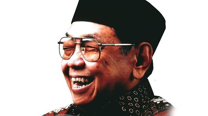 Presiden keempat Republik Indonesia, Abdurrahman Wahid atau Gus Dur.