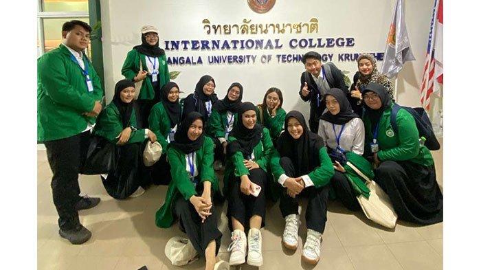 program Summer Class selama 3 minggu di Rajamangala University of Technology Krungthep, Thailand.