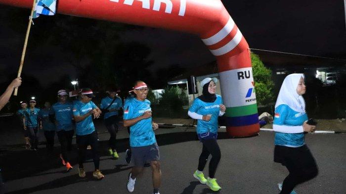 Rangkaian HUT ke-78 RI di PT Kilang Pertamina Internasional (KPI) RU IV Cilacap.
