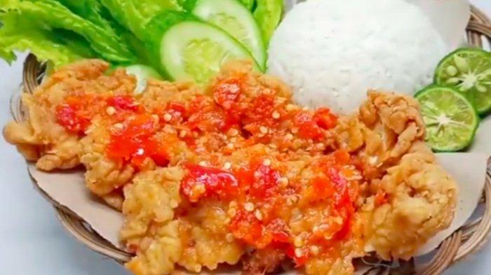 Resep Ayam Geprek Sambal Bawang, Daging Renyah dan Lembut di Dalam