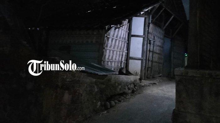 Rumah terduga teroris di Banyudono, Boyolali.