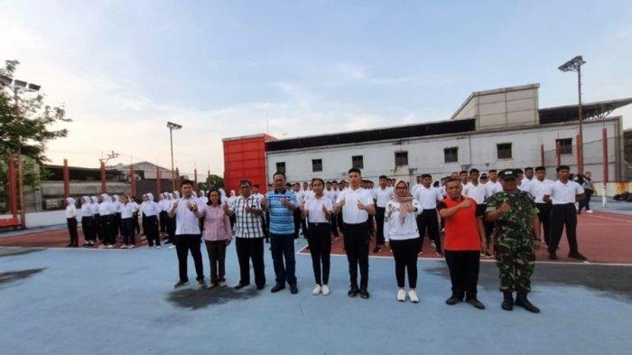 Proses seleksi Calon Pasukan Pengibar Bendera Pusaka Nasional (Capaska) Muhammad Fabian Alvaro tingkat Provinsi Jawa Tengah pada Rabu (15/5/2023) dan Kamis (16/5/2023) di Plaza Hotel Jalan Setiabudi Kota Semarang.