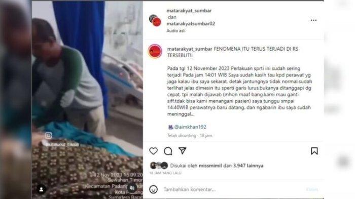 Keluarga pasien yang marah karena tak dilayani perawat