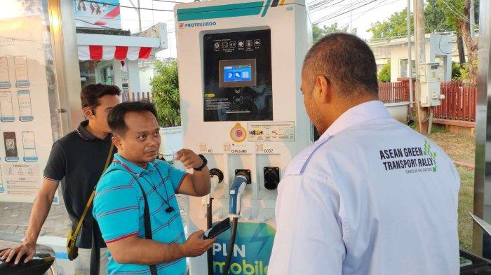 Stasiun Pengisian Kendaraan Listrik Umum (SPKLU) PLN Unit Induk Distribusi Jawa Tengah dan D.I. Yogyakarta