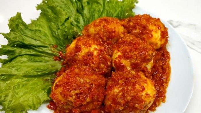Resep Telur Balado Menu Enak dan Gampang Buatnya