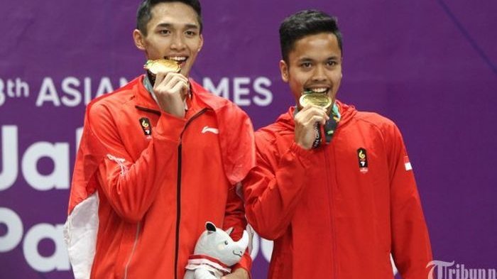 usai Asian Games 2018, ranking dunia Jojo dan Ginting merangkak naik