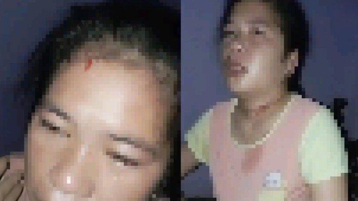 Seorang wanita bercerita kesedihan suaminya yang KDRT