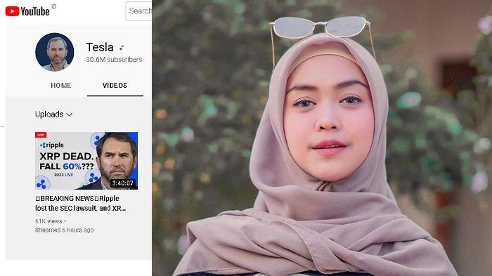 Kanal YouTube Ria Ricis Kena Hack Jadi Akun Krypto, Begini Penampakannya