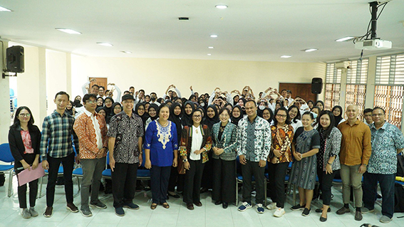 Sambutan Rektor UKSW dalam OMB PPG Prajabatan Gelombang 1 Tahun 2023, Selasa (12-09-2023).