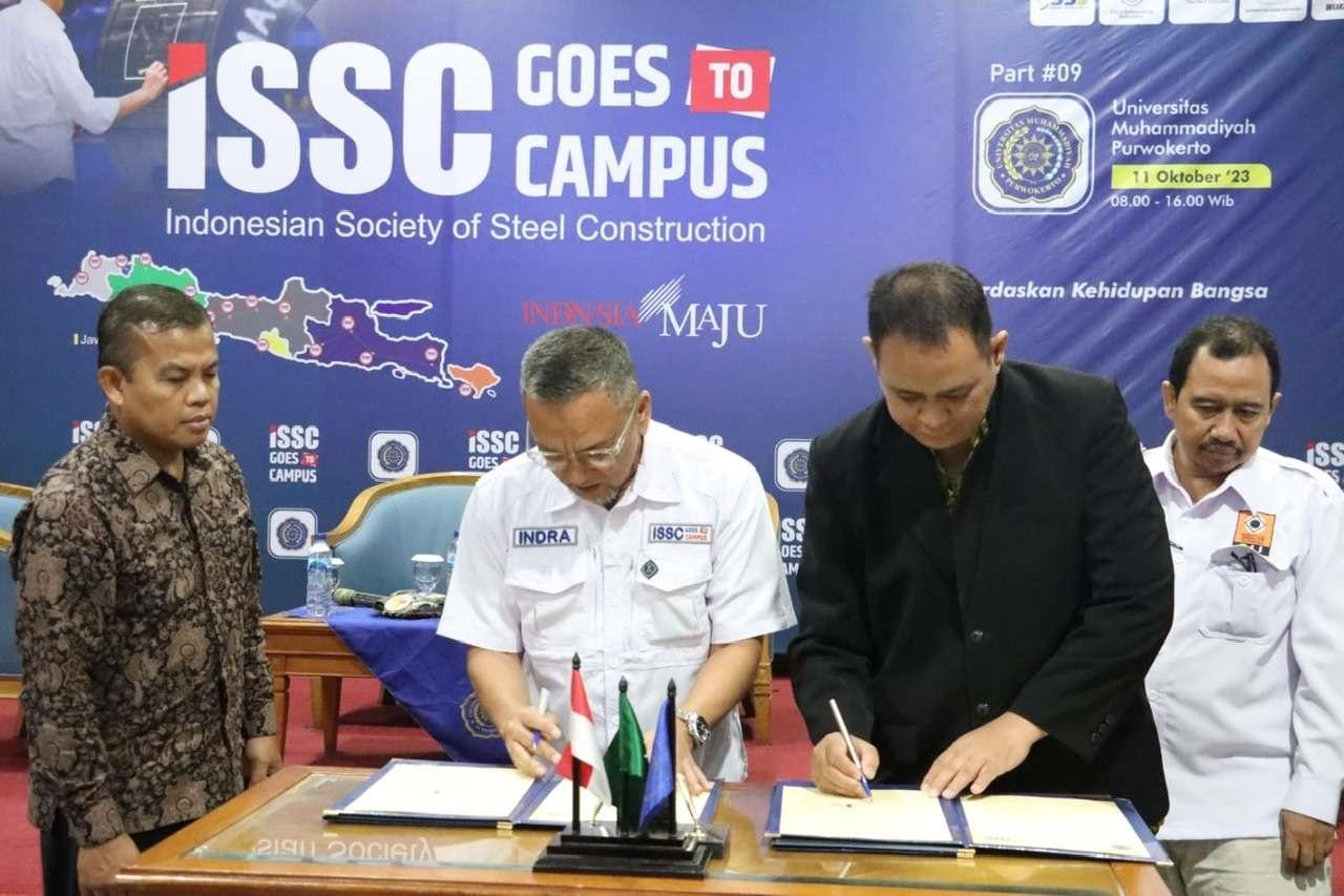 Tingkatkan Kompetensi Akademisi, UMP Tandatangani MoU dengan ISSC