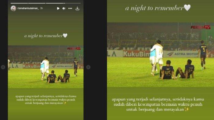 Kode Witan tinggalkan Persija dari sang istri