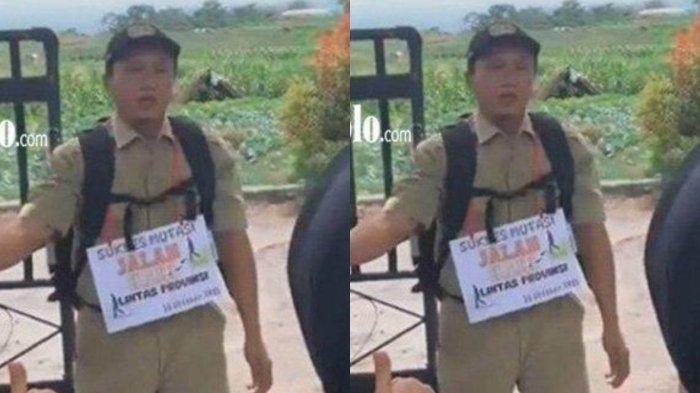 14 Tahun Guru SMP Tempuh Jarak 80 Km Demi Ngajar Tiap Hari, Jalan Kaki Lintas Provinsi usai Dimutasi